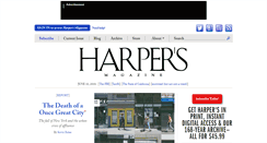 Desktop Screenshot of harpers.org